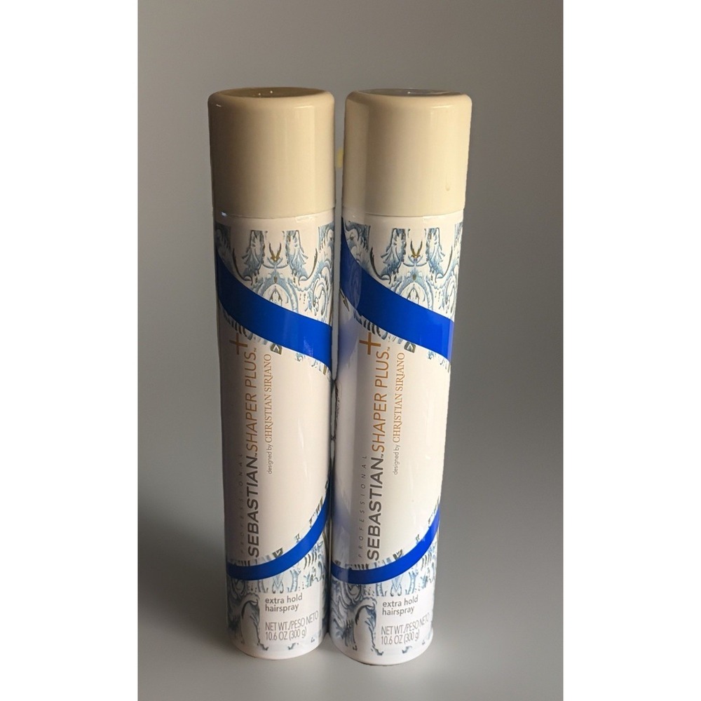 Vintage Sebastian Shaper Plus+ HAIRSPRAY Christian Siriano 10.6 oz Lot of 2 HTF